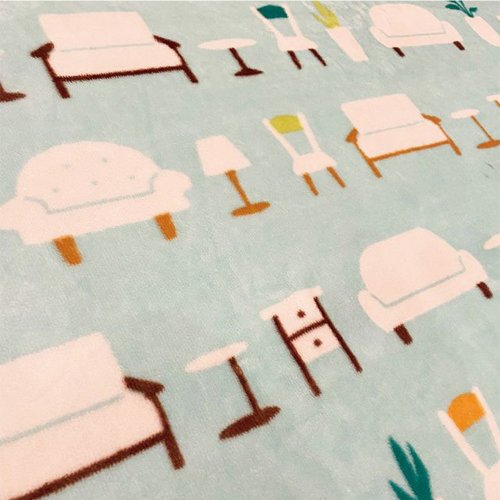 丸真今治 Marushin Taiwan 日本丸真 Porukka 葡萄牙設計北歐插畫薄毛毯