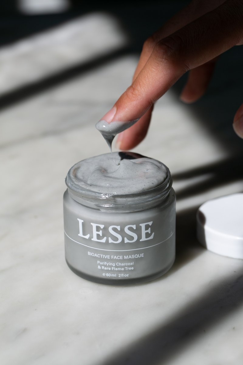 LESSE - 生物活性竹炭面膜 - 面膜/凍膜/泥膜 - 精油 
