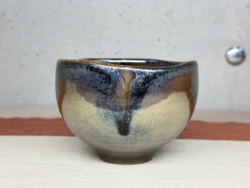 茶碗/薪窯/贈り物/ギフト/楊博戎 - 急須・ティーカップ - 陶器 