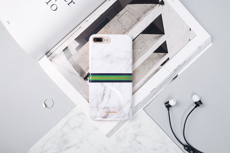 Thecoopidea-Siete iPhone 7 8 Plus Full Covered Phone Case Phone Case - Phone Cases - Plastic White