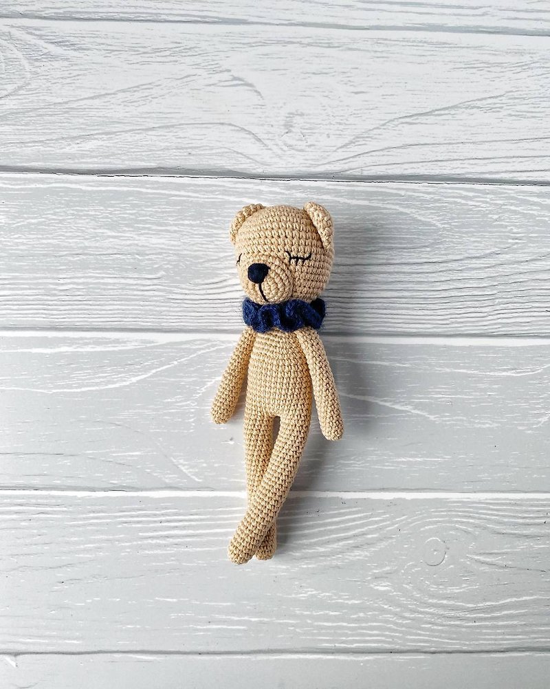 Handmade teddy bear, Plush toys for baby, Stuffed teddy bear, Baby shower gift