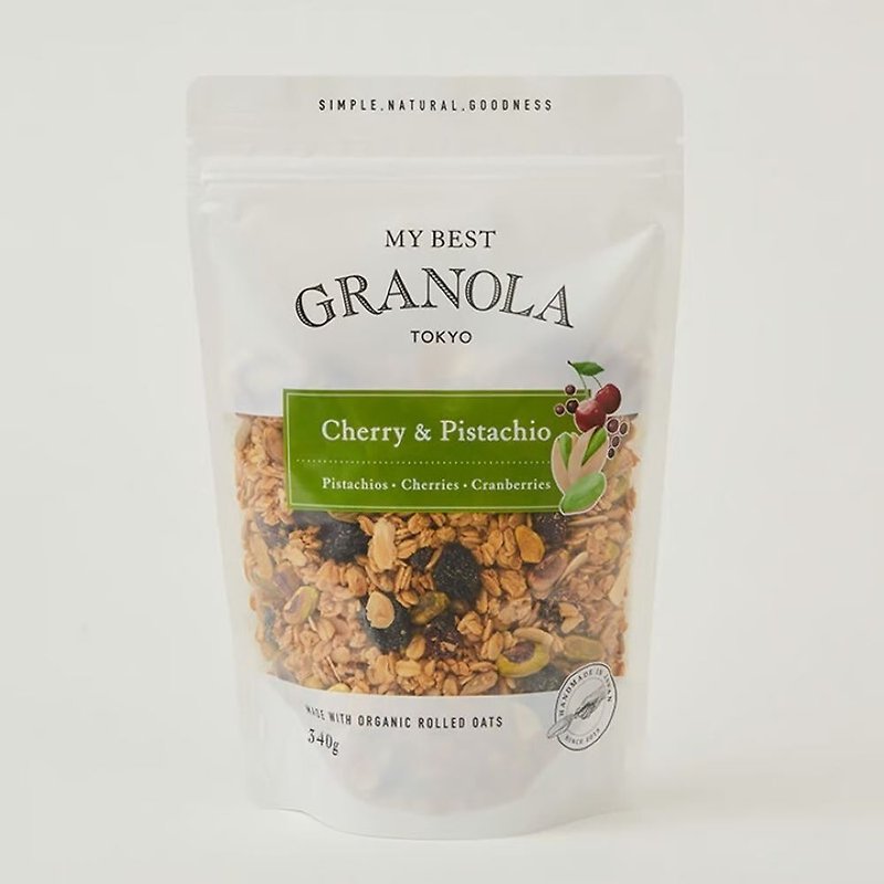 Granola Cherry & Pistachio 340g - Oatmeal/Cereal - Other Materials 
