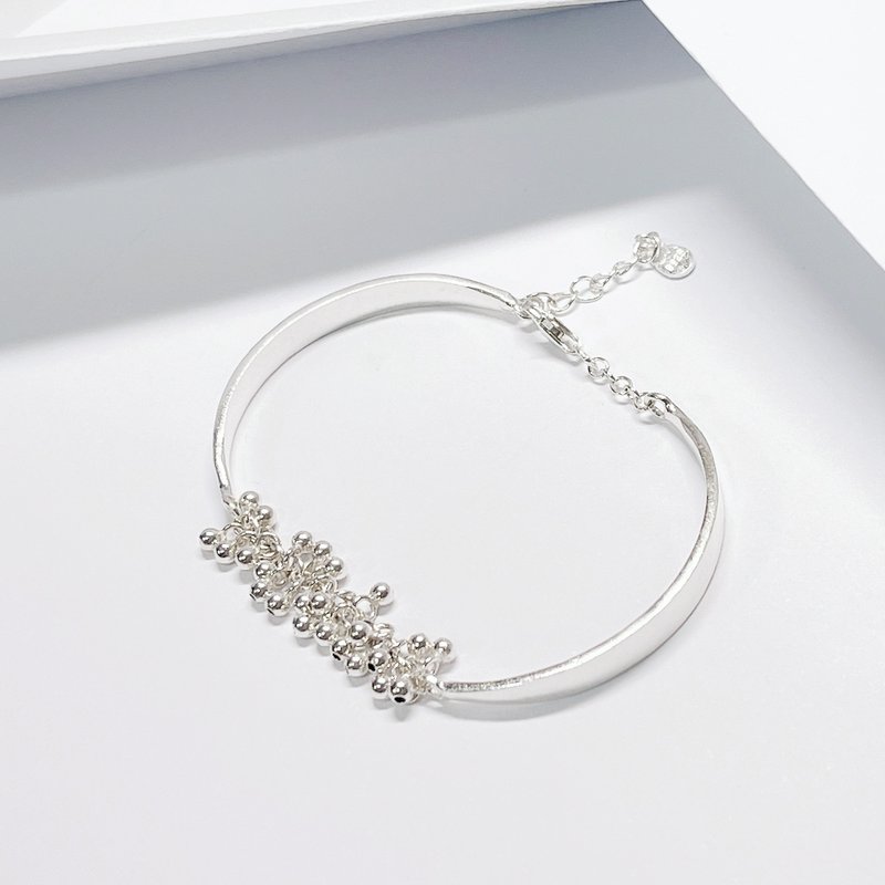 Light dots Silver 925 sterling silver bracelet - สร้อยข้อมือ - เงิน 