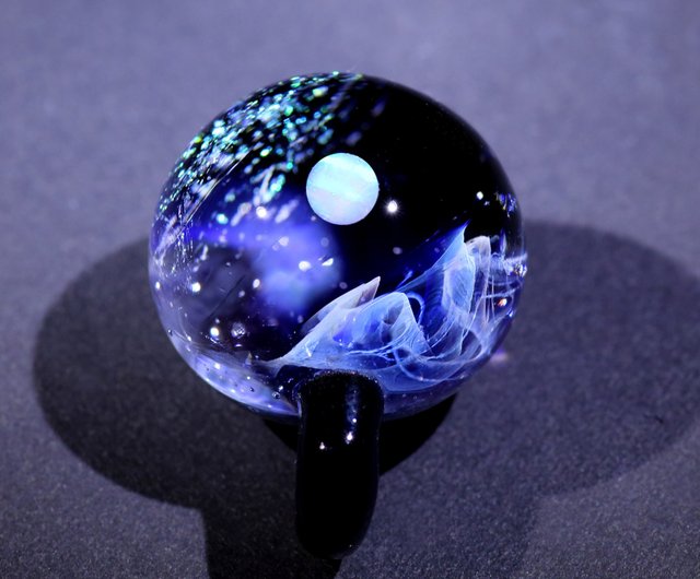 宇宙ガラス　ペンダント　高ランク ginga-993.jpg
