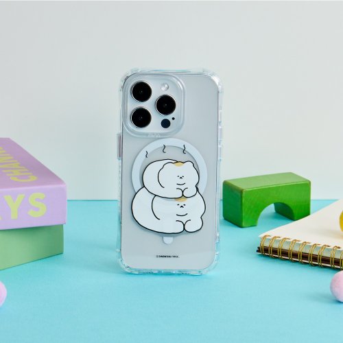 TOYSELECT 3MONTHS悠仔疊疊樂抗黃防摔MagSafe iPhone手機殼