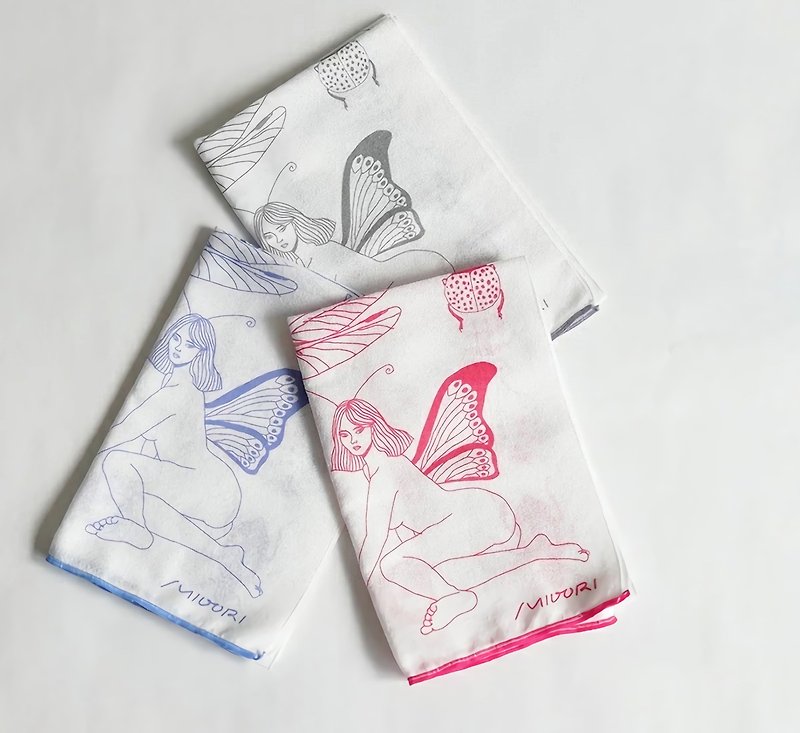 Detail INC x Midori Komatsu Picnic Towel Illustrator Joint Quick-drying Picnic Towel