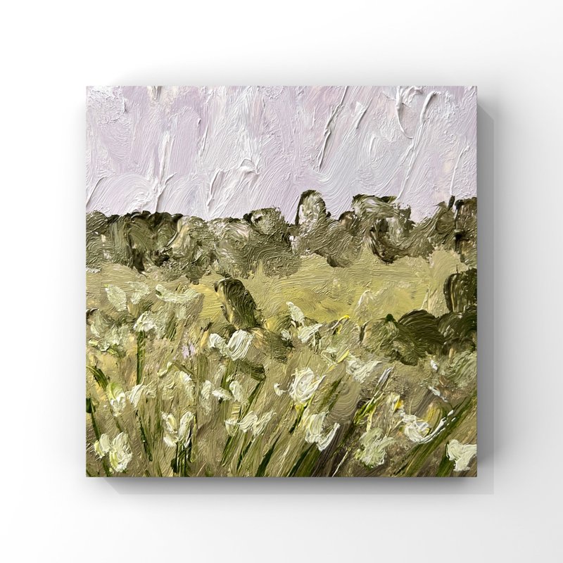 Ukraine Painting Ukrainian Carpathians Mountain Landscape Oil Painting Original - 海報/掛畫/掛布 - 其他材質 多色