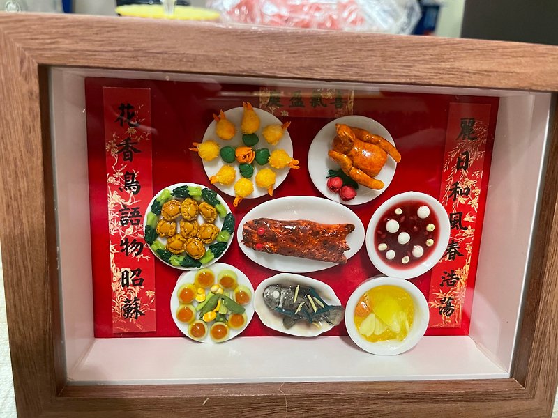 Chinese cuisine miniature - Items for Display - Other Materials 