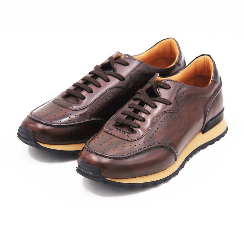 VITTORIO SPERNANZONI top Italian handmade leather casual men's shoes ...