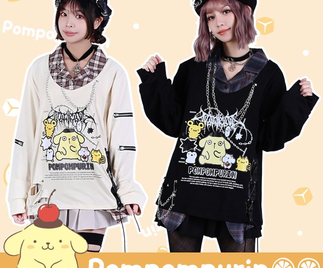 Original Sanrio SANRIO authorized pudding dog faux two piece
