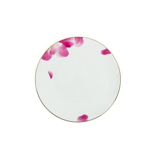 NARUMI鳴海骨瓷 Pink Rose 粉色玫瑰骨瓷平盤(16cm)