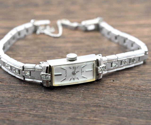 セイコー ブレスレット腕時計 未使用 美品 BRR360 手巻き アンティーク 送料無料 SEIKO FINE レディース腕時計 手巻き腕時計 17石