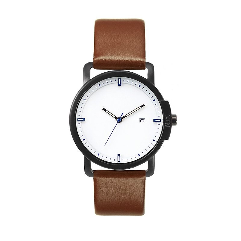 Minimal Watches : Ocean Project - Ocean05 - (Brown) - 女裝錶 - 真皮 咖啡色