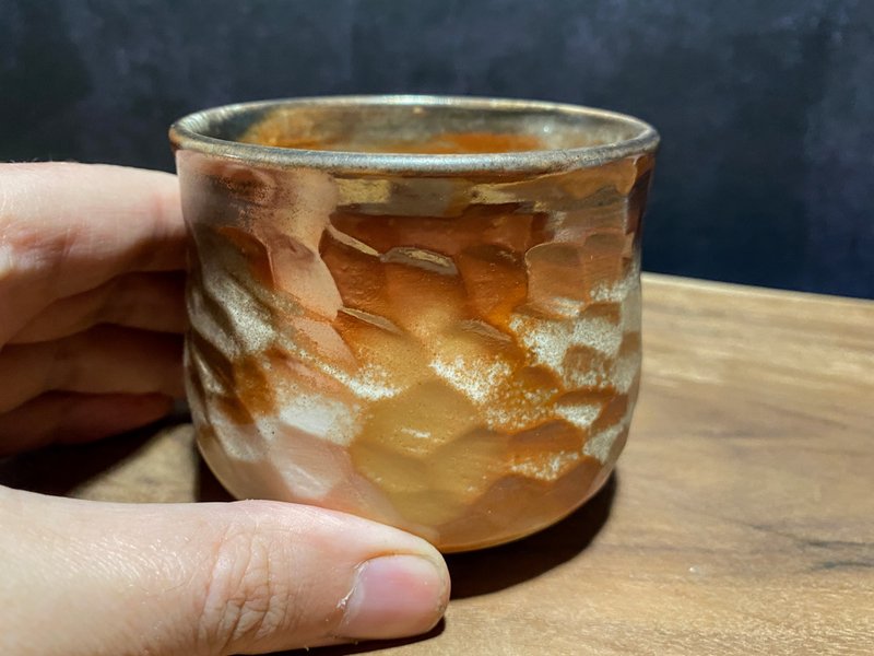 Wood fired yunomi - 花瓶/花器 - 陶 
