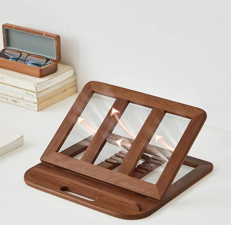 wooden laptop stand/laptop holder/adjustable and foldable/MacBook rack - Other - Wood 
