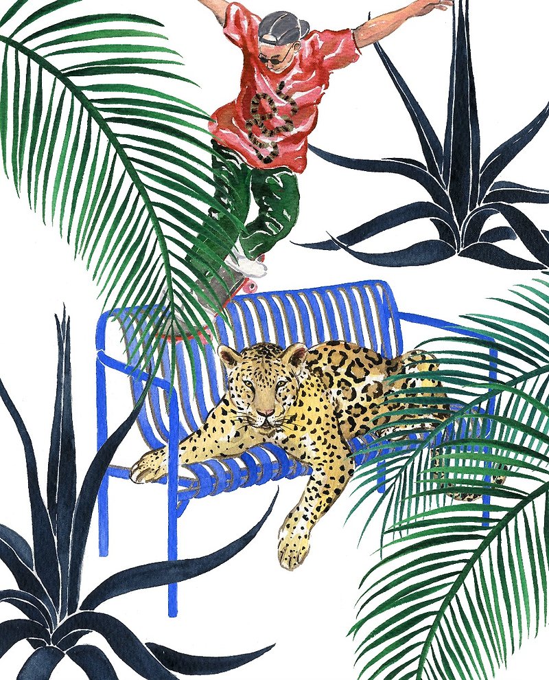 Jungle Pali Copy Painting