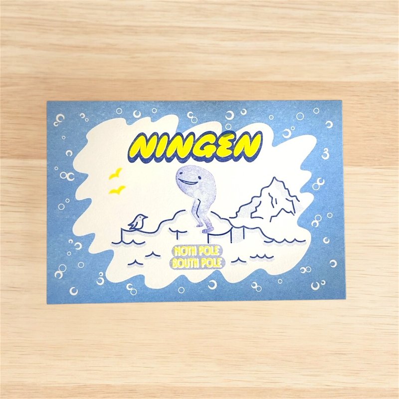 人形海怪  NINGEN  明信片 - 卡片/明信片 - 紙 