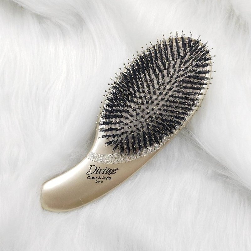 【Olivia Garden】DV神聖非凡女神髮梳-乾濕兩用梳澎增亮 - 化妝掃/鏡子/梳子 - 其他材質 