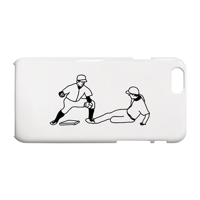 Baseball iPhone case - เคส/ซองมือถือ - พลาสติก ขาว