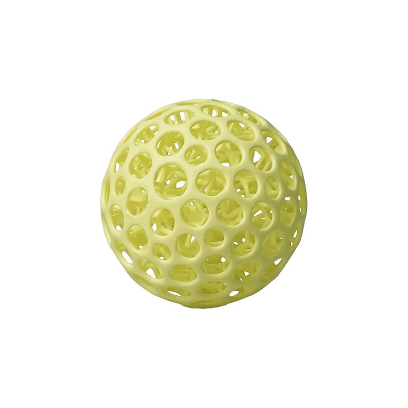 |  3D列印迪芬球 DIFFERENT BALL - 香檳黃  | - 玩偶/公仔 - 塑膠 黃色