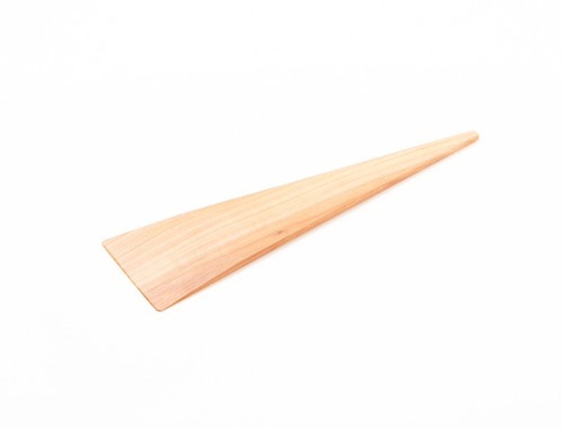 Apple wood cooking spatula (corner) - Cookware - Wood 