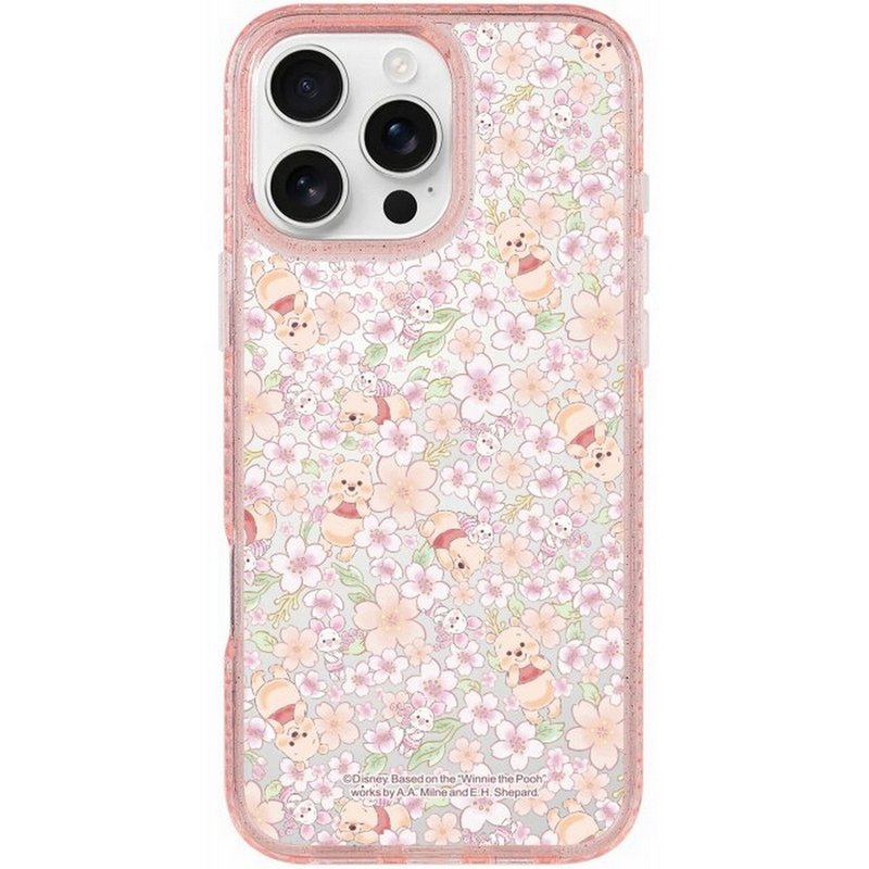 迪士尼 小熊維尼 iPhone 16 Samsung S25 氣墊標準防摔鏡面手機殼 - 手機殼/手機套 - 塑膠 多色
