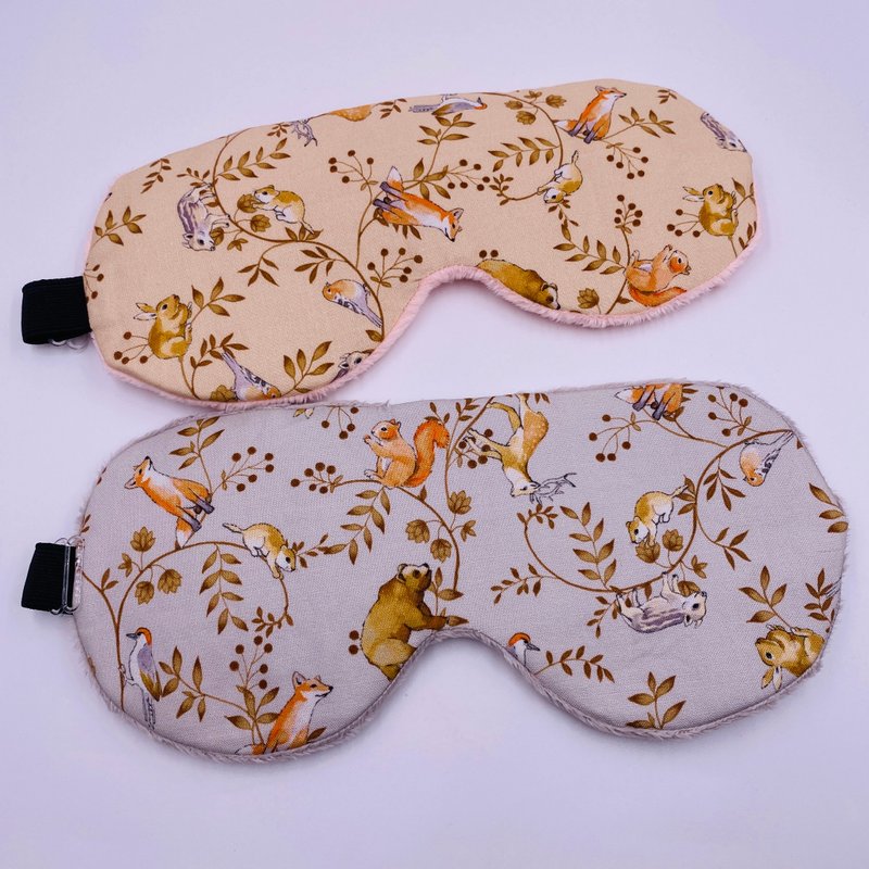 Forest walk comfort eye mask exchange gifts - Eye Masks - Cotton & Hemp Multicolor