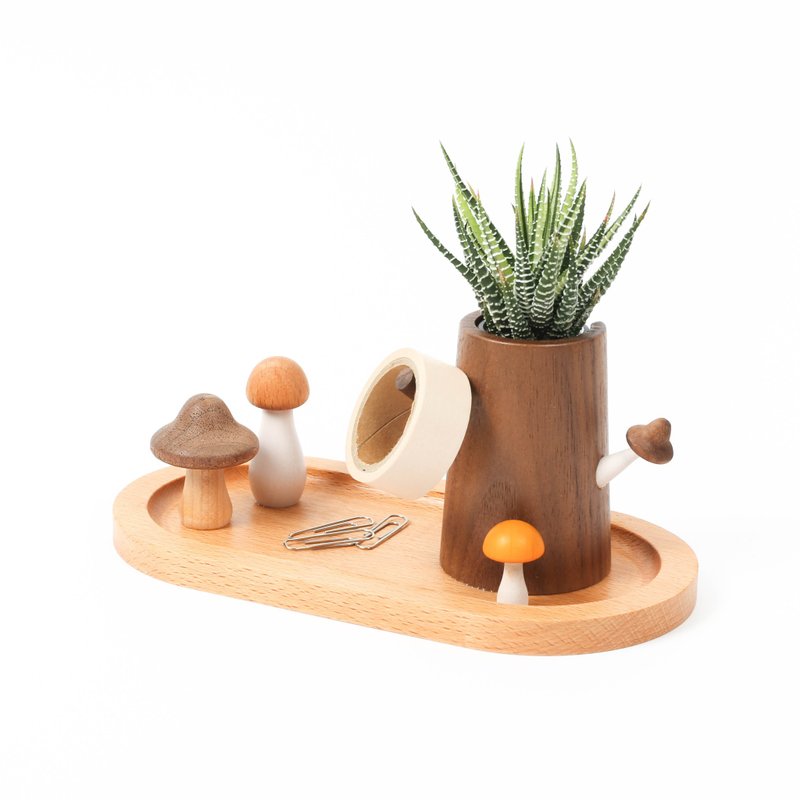 Wooden Plant Container Digital Product Stand Holder| 1251020 GREENFUL LIFE - ตกแต่งต้นไม้ - ไม้ 