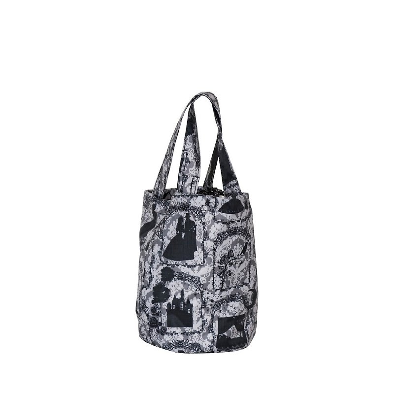 【HAPI+TAS】日本原廠授權 隨身側背包- 睡美人灰 - 手提包/手提袋 - 聚酯纖維 多色