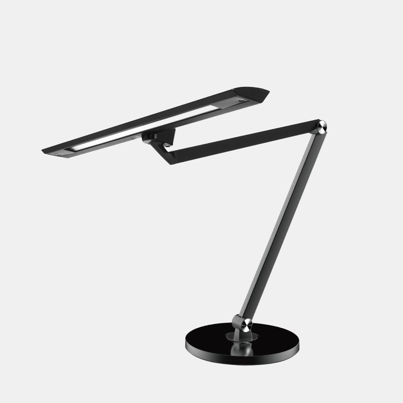 Hi-light full spectrum│A must-have for desk workers with remote control switch│Louis black base LED desk lamp - Lighting - Aluminum Alloy Black