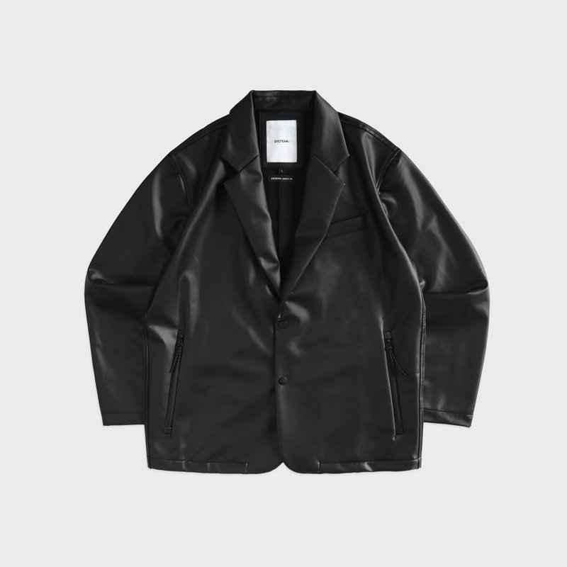 DYCTEAM - PANEX loose blazer (black) - 男夾克/外套 - 其他材質 黑色