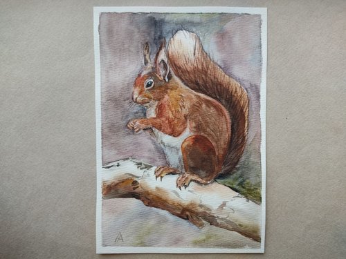 銅板　美術　図工　絵画　動物　ハンドメイド　イラスト　写真　りす　リス 銅板 美術 図工 絵画 動物 ハンドメイド イラスト 写真 りす リス