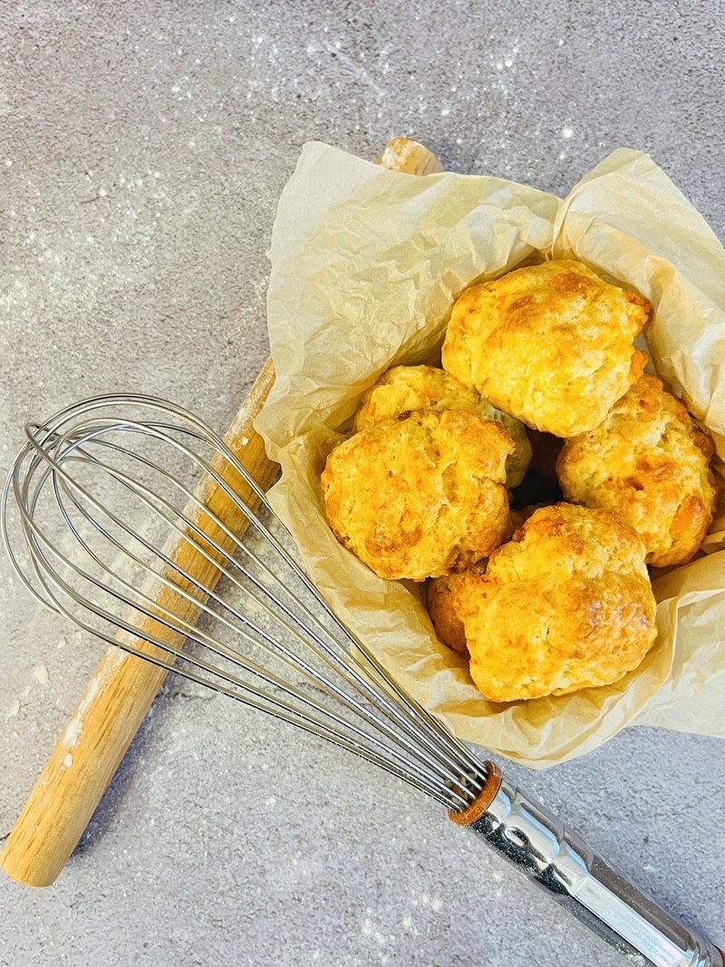 DIY Dessert Course-Golden Scone - Cuisine - Fresh Ingredients 