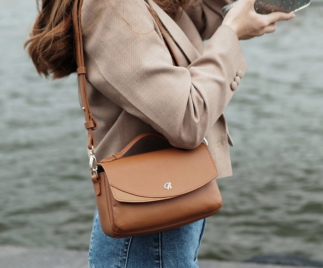 Tan discount cross bag