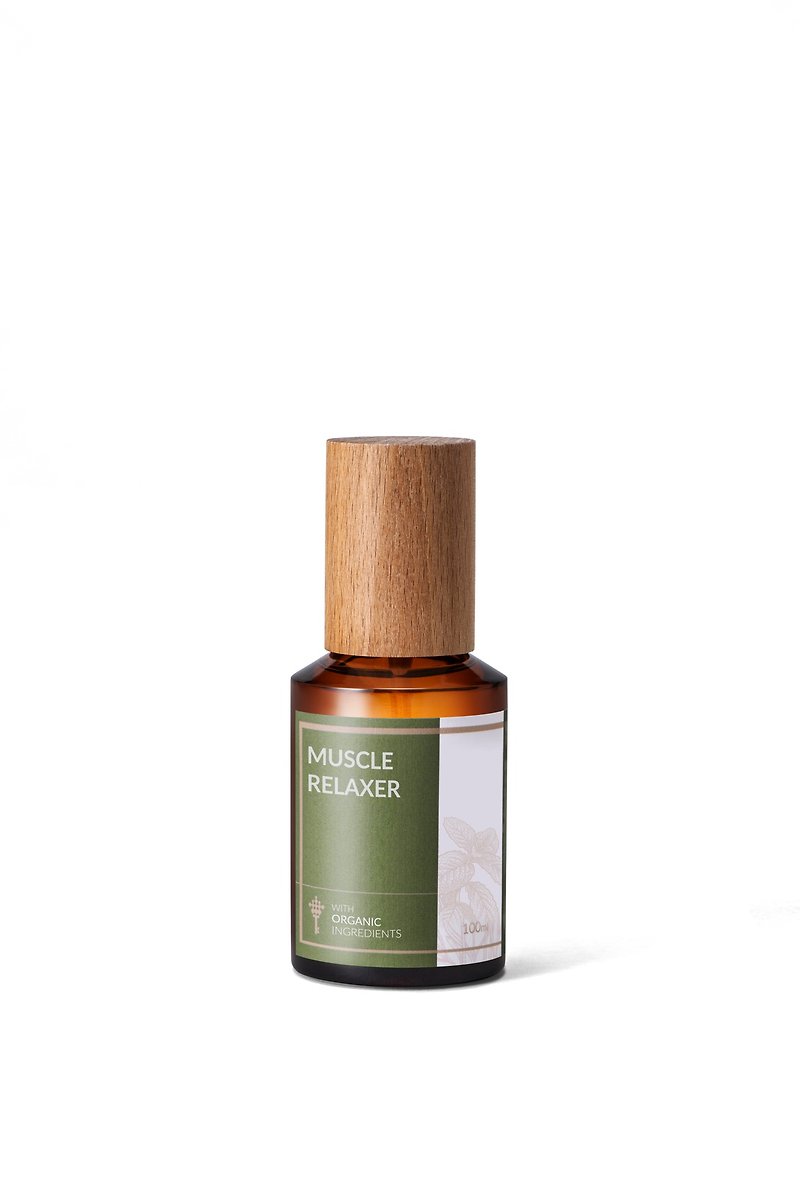 Flexibility Organic Compound Massage Oil 100ml - Skincare & Massage Oils - Essential Oils Khaki