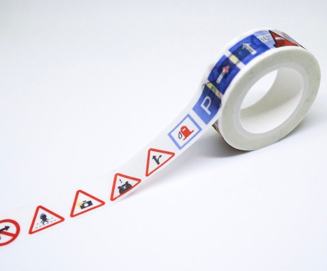 Road series masking tape : road - Shop Baby island Washi Tape - Pinkoi