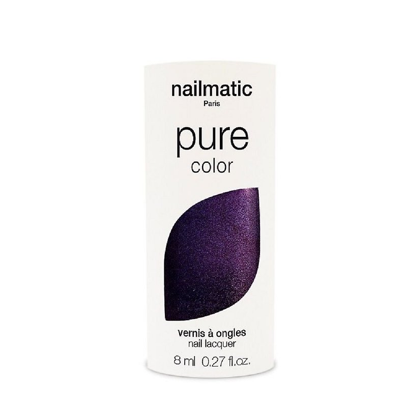 nailmatic Solid Bio-Based Classic Nail Polish - PRINCE - Bright Eggplant Purple
