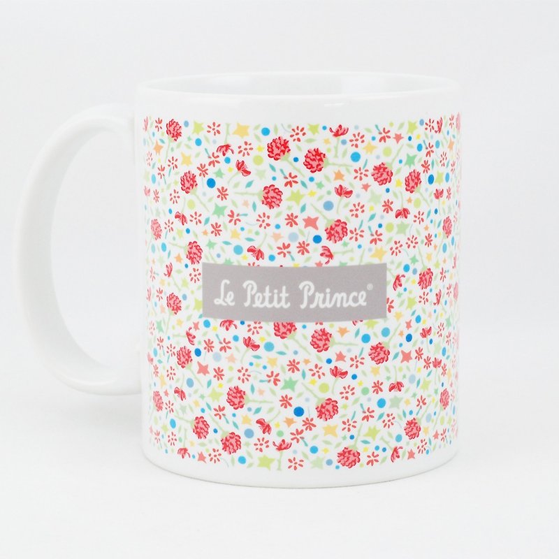 Little Prince Classic Edition Authorization - Mug - [Flower World" - Mugs - Porcelain Red