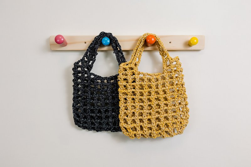 Daily Tote Mini Net | 出門好提好裝小網袋 - 手提包/手提袋 - 其他材質 多色