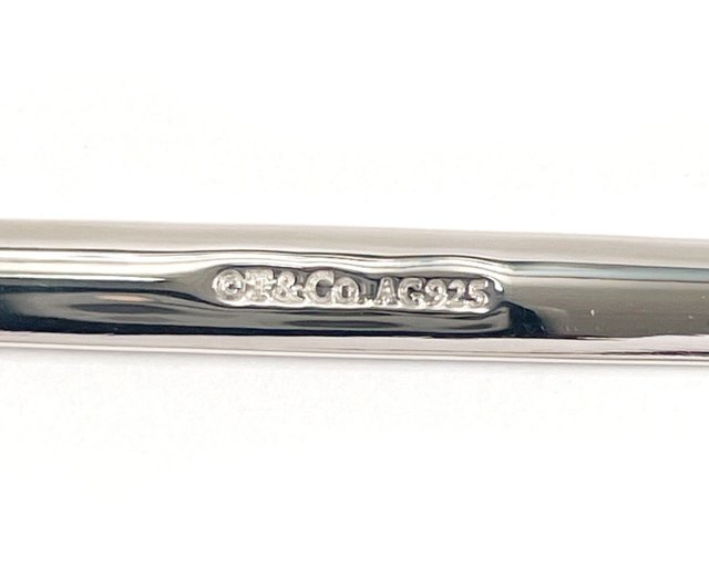 【美品】TIFFANY 1837 ナローバー ネックレス SV925 シルバー ティファニー ナローバー ネックレス ペンダント Tiffany 1837