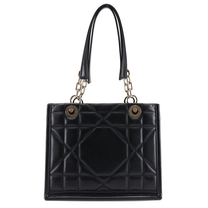 【日本直送】クリスチャンディオール Dior エッセンシャル スモール トートバッグ トートバッグ アーキカナージュ M8720OZVJ レザー 黒【中古】 - 手提包/手提袋 - 真皮 黑色