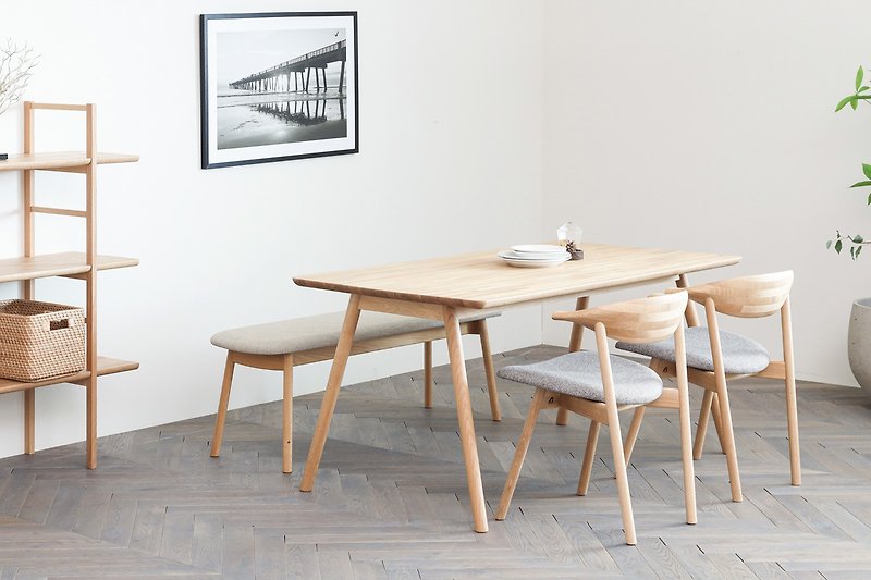 Asahikawa Furniture Takumi Industrial Arts Yamanami YT1 table - โต๊ะอาหาร - ไม้ สีนำ้ตาล