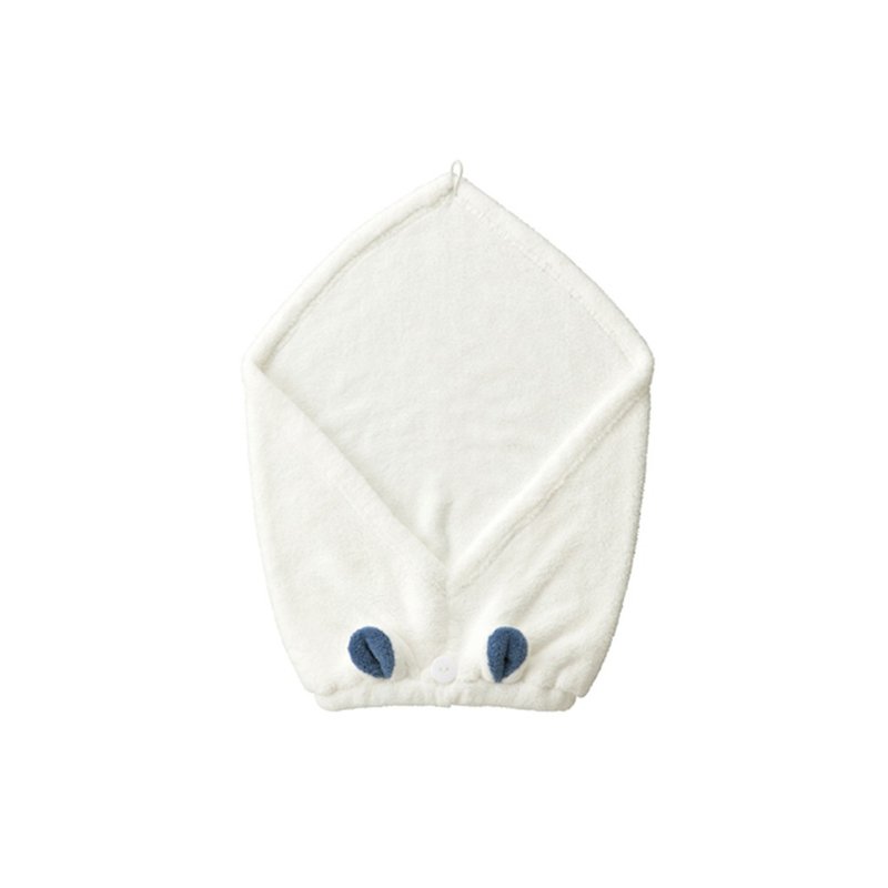 CB Japan Animal Shape Microfiber Wipes - Polar Bear White - Towels - Polyester White