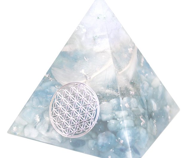 Archangel Michael Blue Orgonite Pyramid cheapest