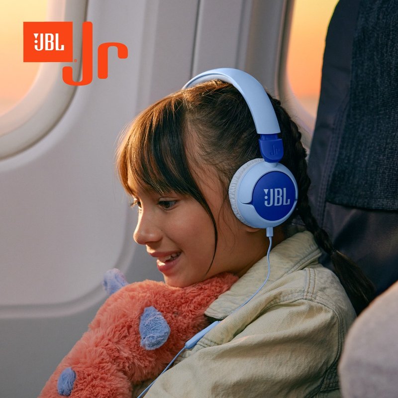 【JBL】Junior 320 children's wired earmuff headphones - Headphones & Earbuds - Plastic Multicolor