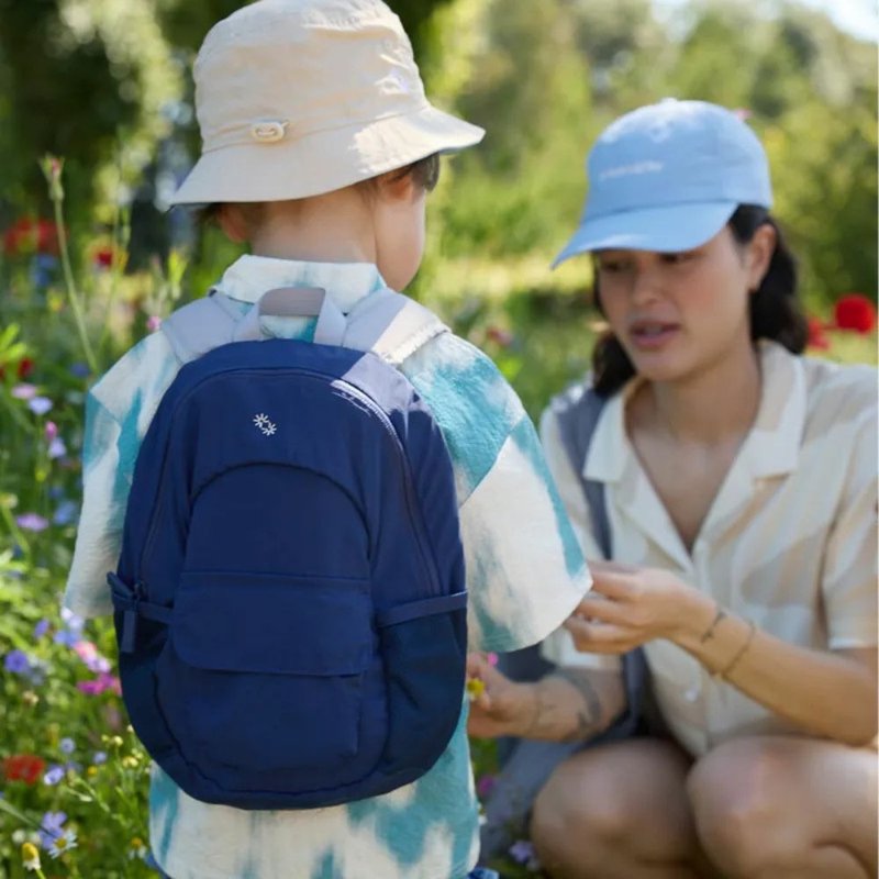 The Paper Bunny | Mini Bag Waterproof Backpack - Explorer Marlin Blue - กระเป๋าเป้สะพายหลัง - ไนลอน สีน้ำเงิน