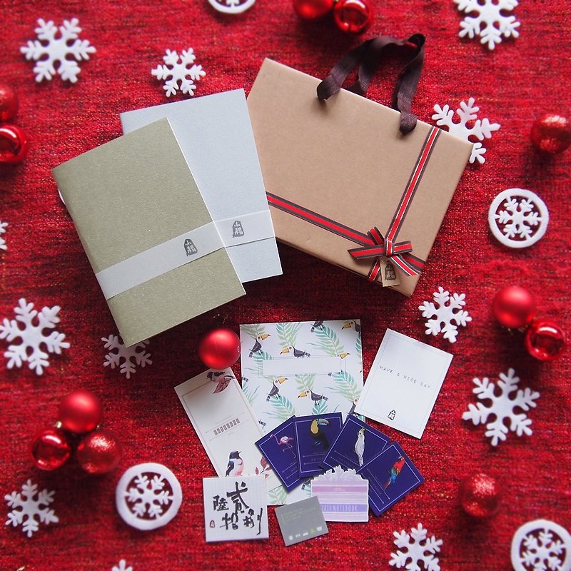 Christmas exchange gift combination - Notebooks & Journals - Paper Red
