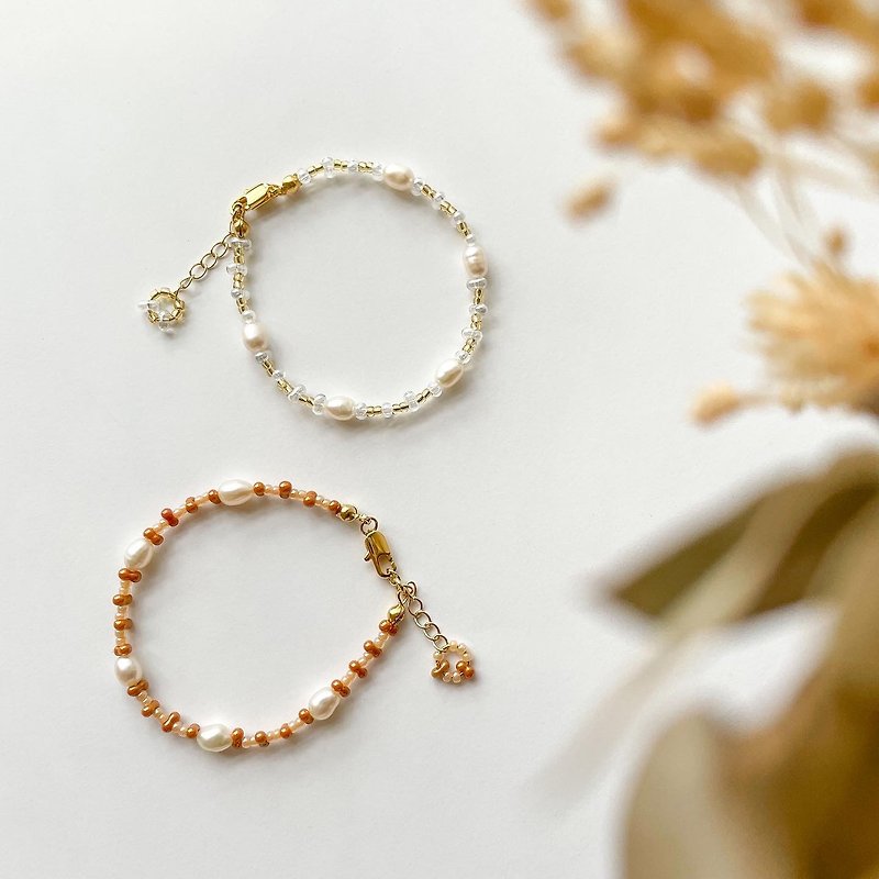 autumn pearl bracelet