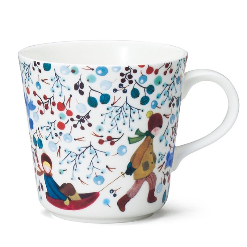 Anna Emilia designer series bone china mug (SEASON&#39;S GREETINGS)