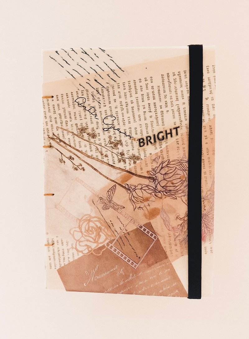 A6手縫筆記本 手工書 2026手帳  手縫書 線裝書 - 筆記本/手帳 - 紙 